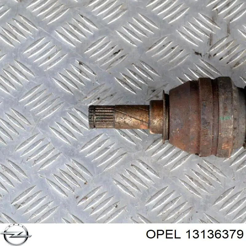 Привід передній лівий Opel 13136379 ціна, від 49.21 USD