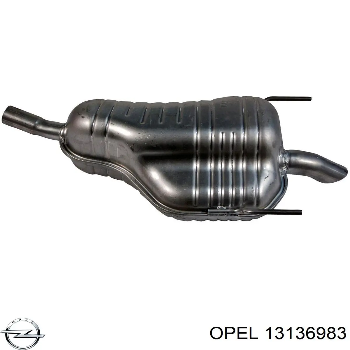 Вихлопна труба Opel 13136983 ціна, від 79.50 USD