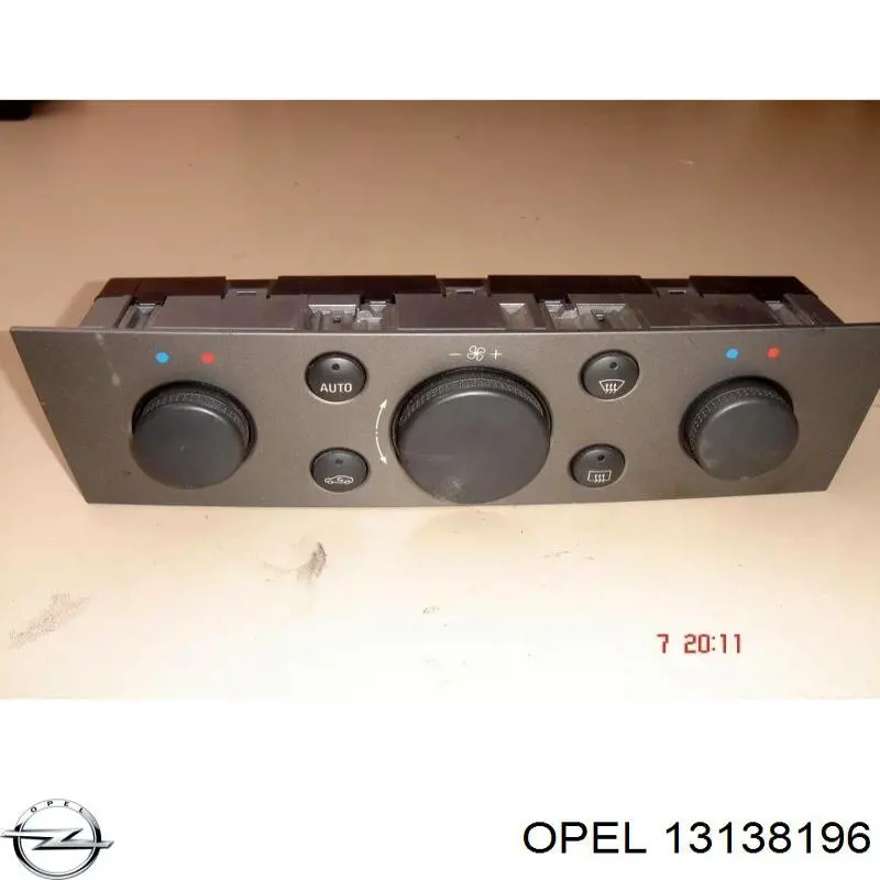 13138196 Opel Механізм управління кондиціонером