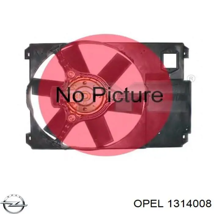 Дифузор (кожух) радіатора охолодження Opel Insignia A (G09) (Опель Інсігнія)