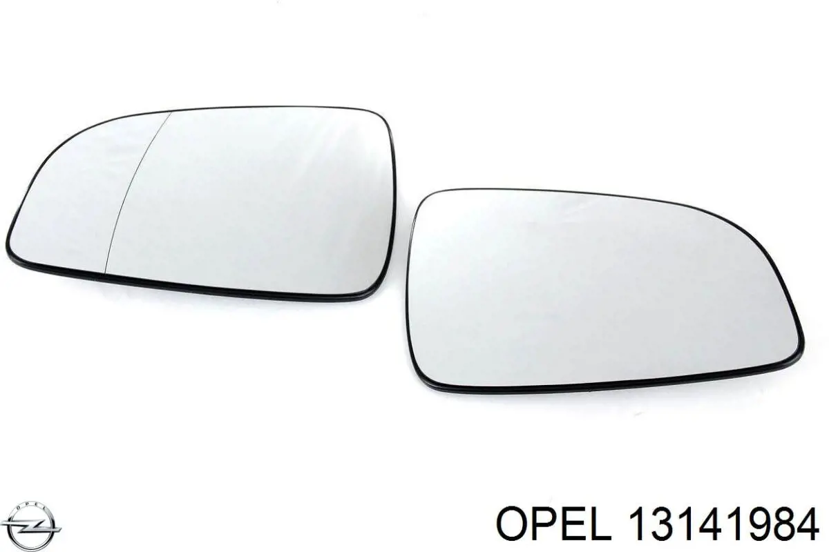 Купити 13141984 Opel Дзеркальний елемент правого дзеркала заднього виду