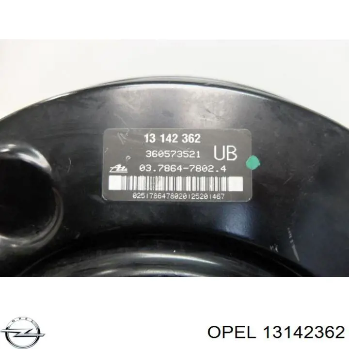 Підсилювач гальм 360573521 General Motors
