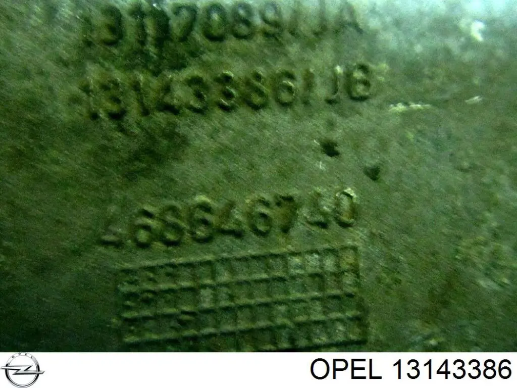 Кронштейн подушки (опори) двигуна, задньої Opel 13143386 ціна, від 24.41 USD