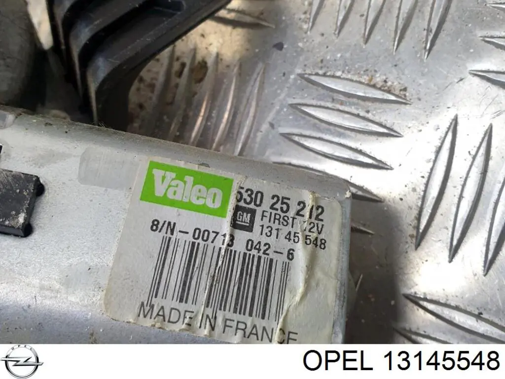 13145548 Opel двигун склоочисника заднього скла