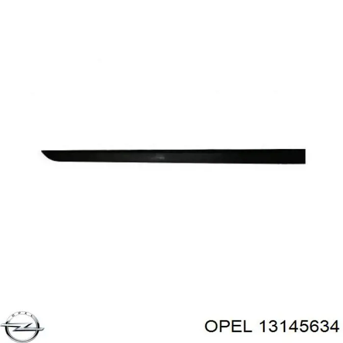 13145634 Opel молдинг передньої лівої двері