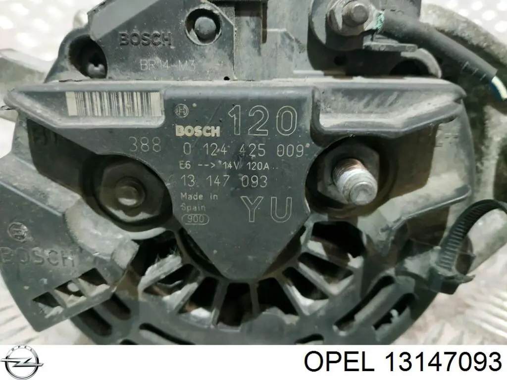 Купити 93175808 Opel Генератор
