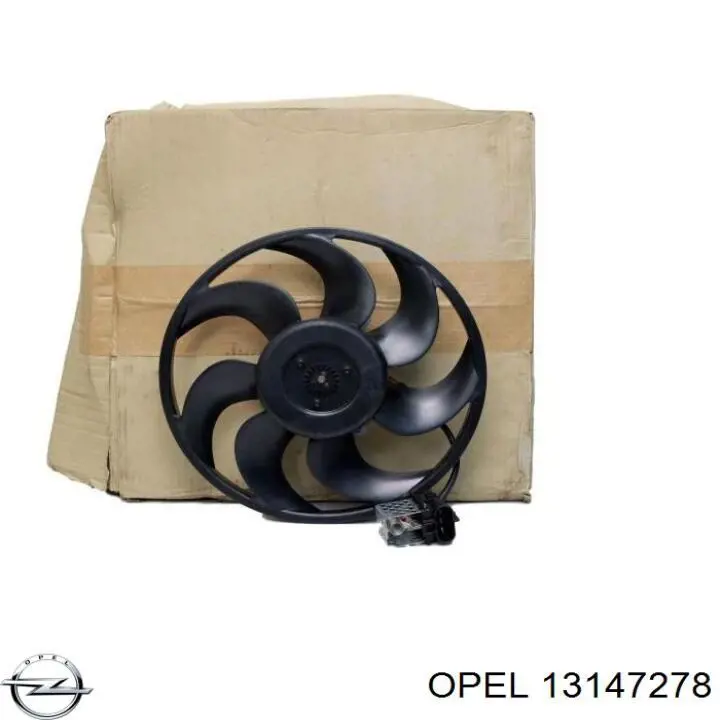 Вентилятор радіатора Opel 13147278 ціна, від 62.71 USD