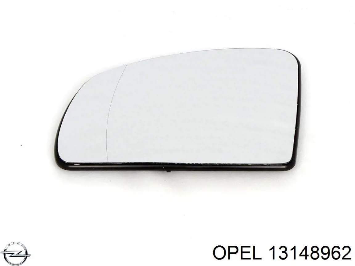 Купити 13148962 Opel Дзеркальний елемент водійського дзеркала