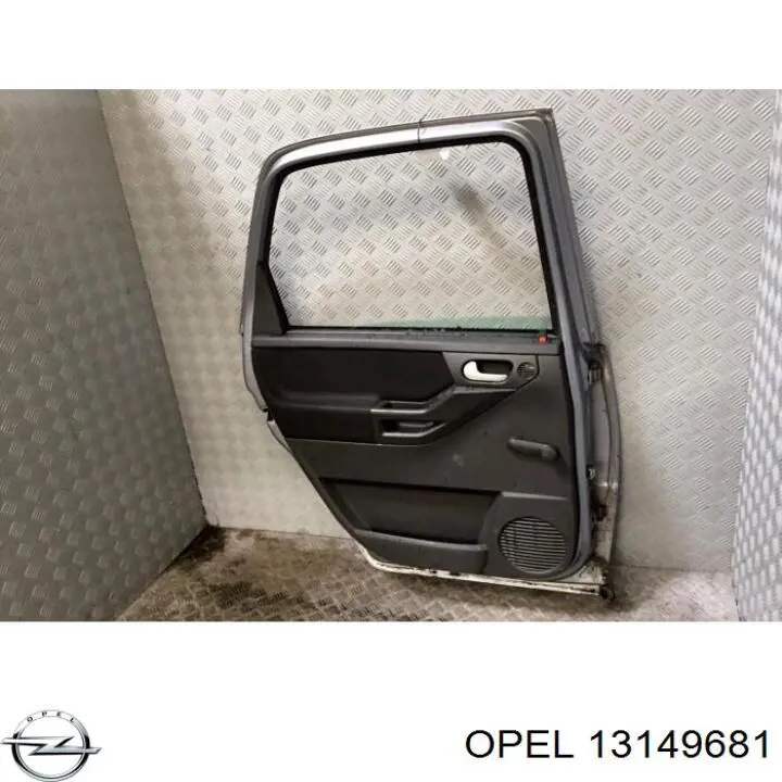 Двері задні Opel 13149681 ціна, від 54.62 USD