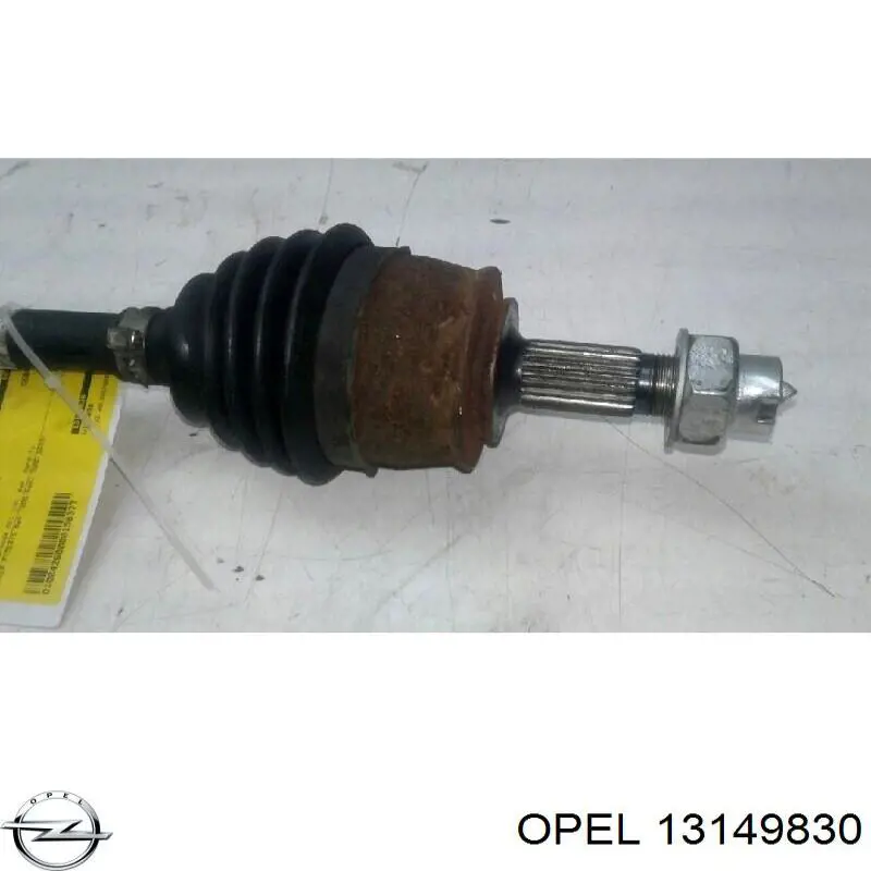 13149830 Opel Привід лівий