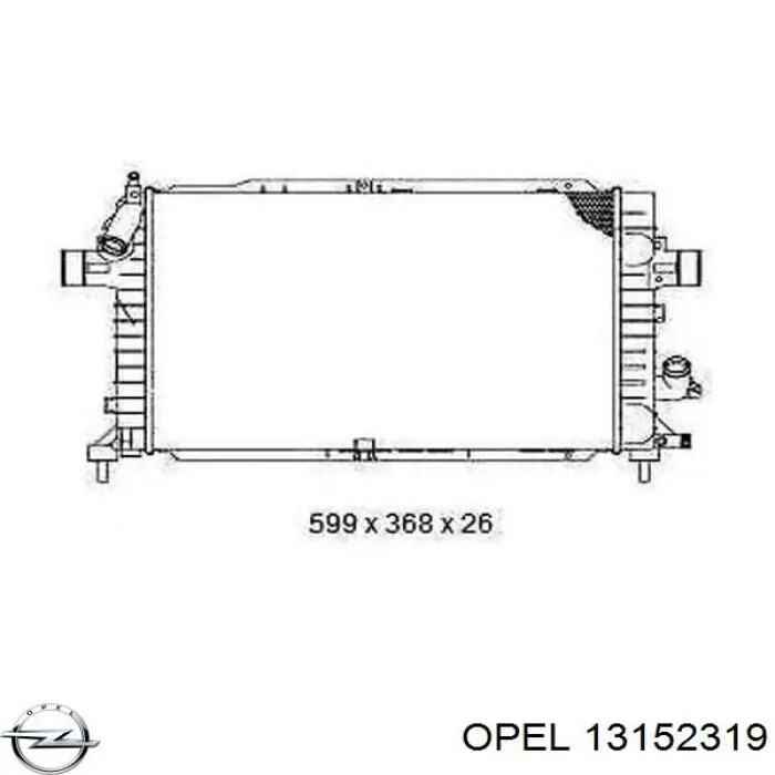 Купити 13152319 Opel 