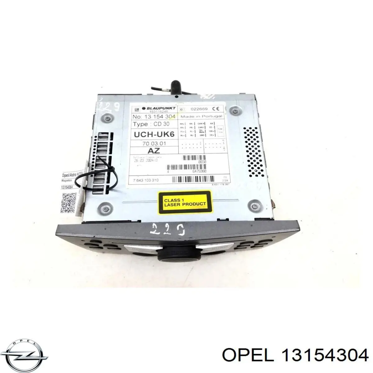 13154304 Opel 