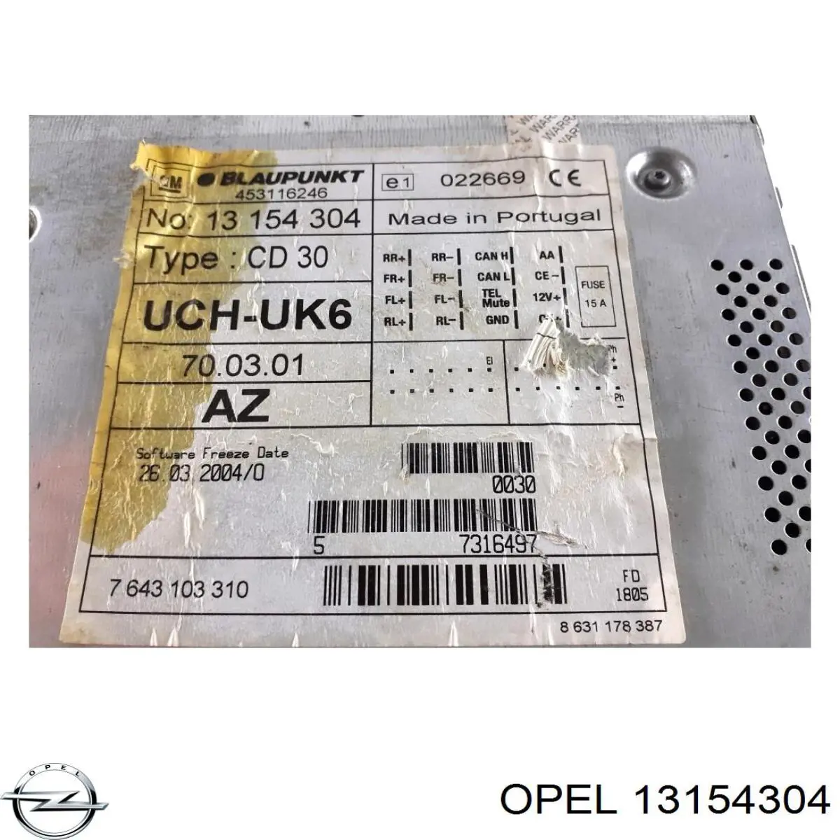 Купити 13154304 Opel 