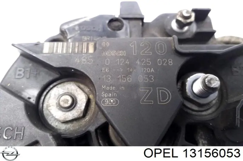 Генератор Opel 13156053 ціна, від 117.32 USD