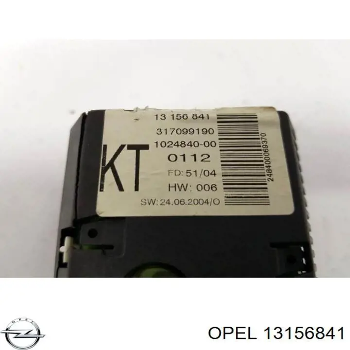 13156841 Opel 