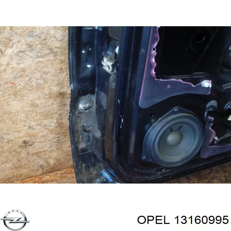 13160995 Opel двері задні, праві