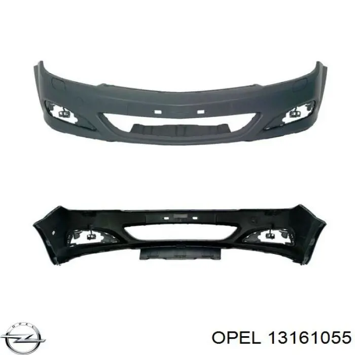 Бампер на авто Opel 13161055 ціна, від 132.09 USD