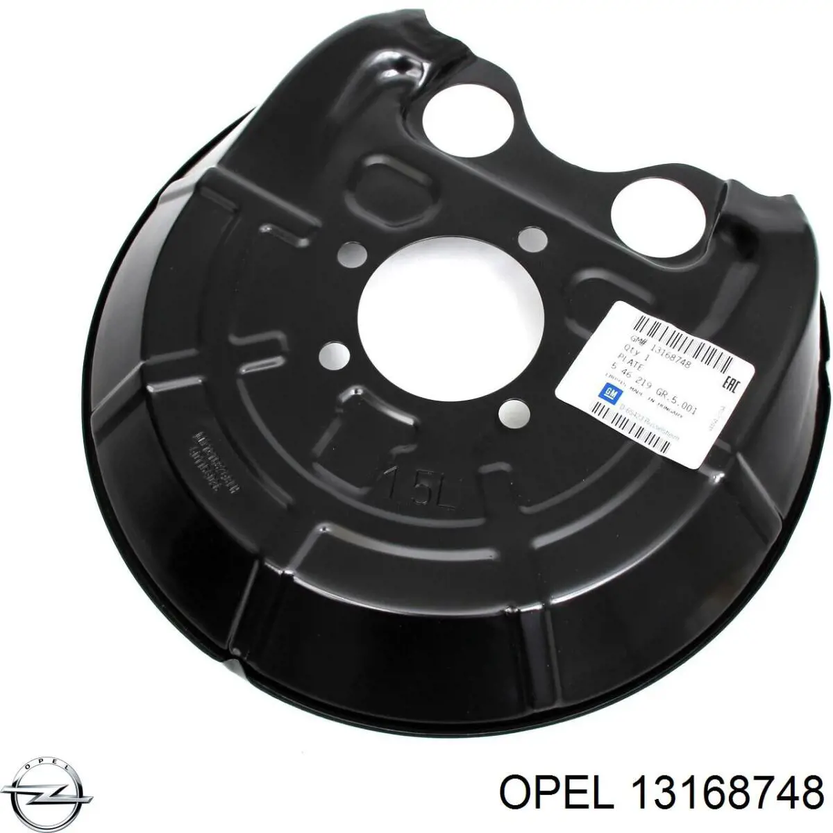 Купити 13168748 Opel Захист гальмівного диска заднього, лівого
