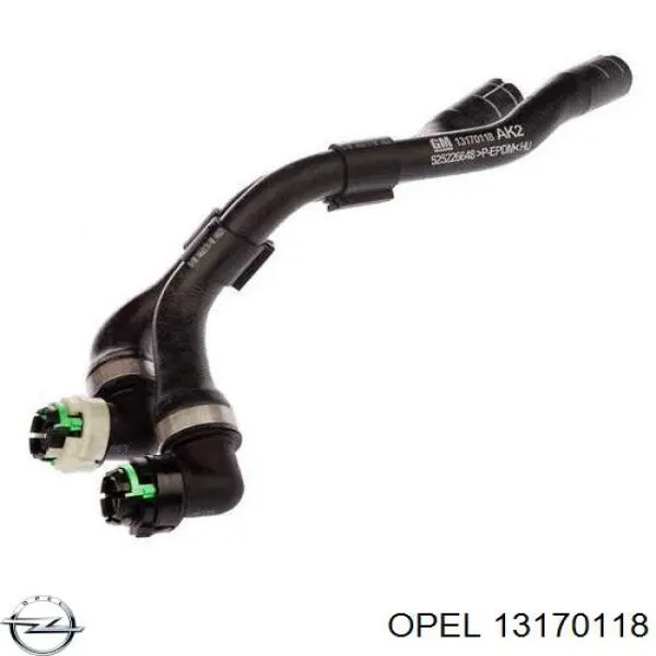 13170118 Opel шланг грубки/обігрівача