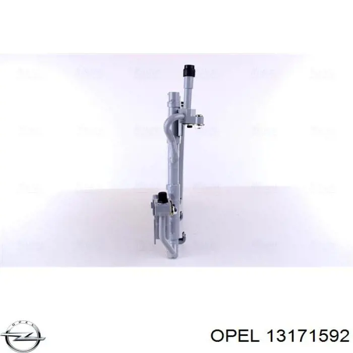 Конденсатор кондиціонера Opel 13171592 ціна, від 87.01 USD