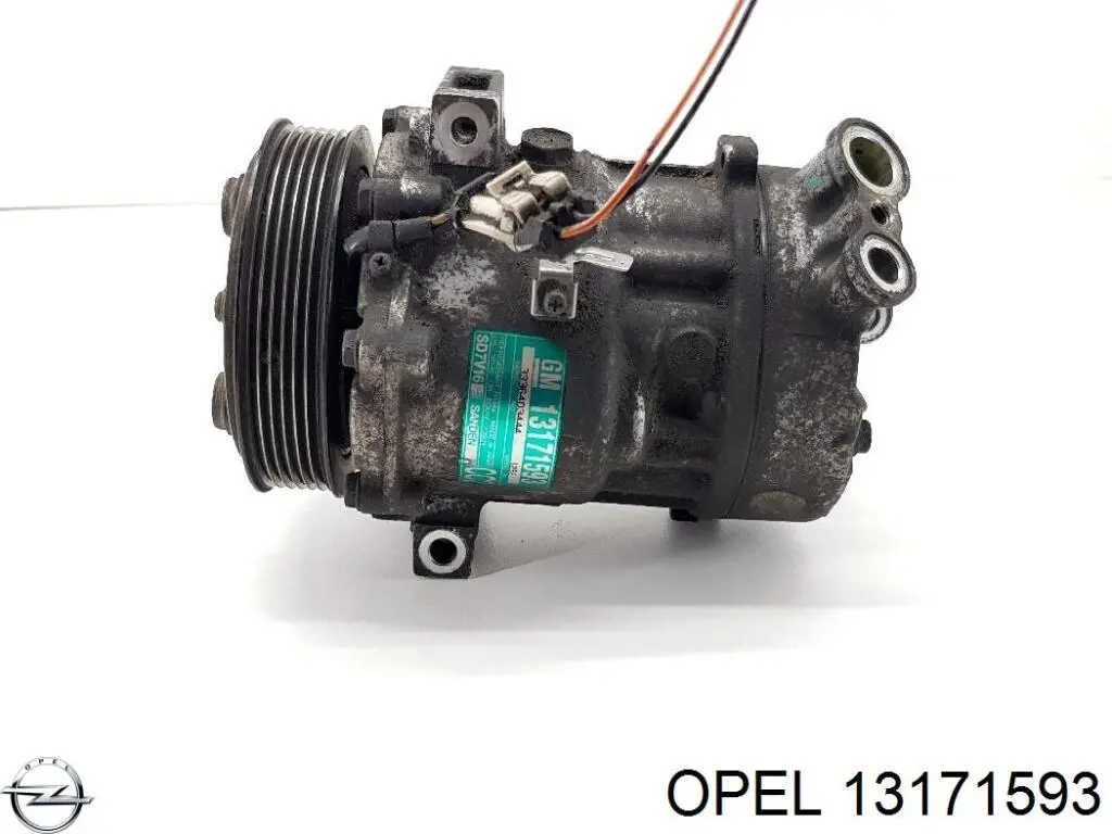 13171593 Opel компресор кондиціонера