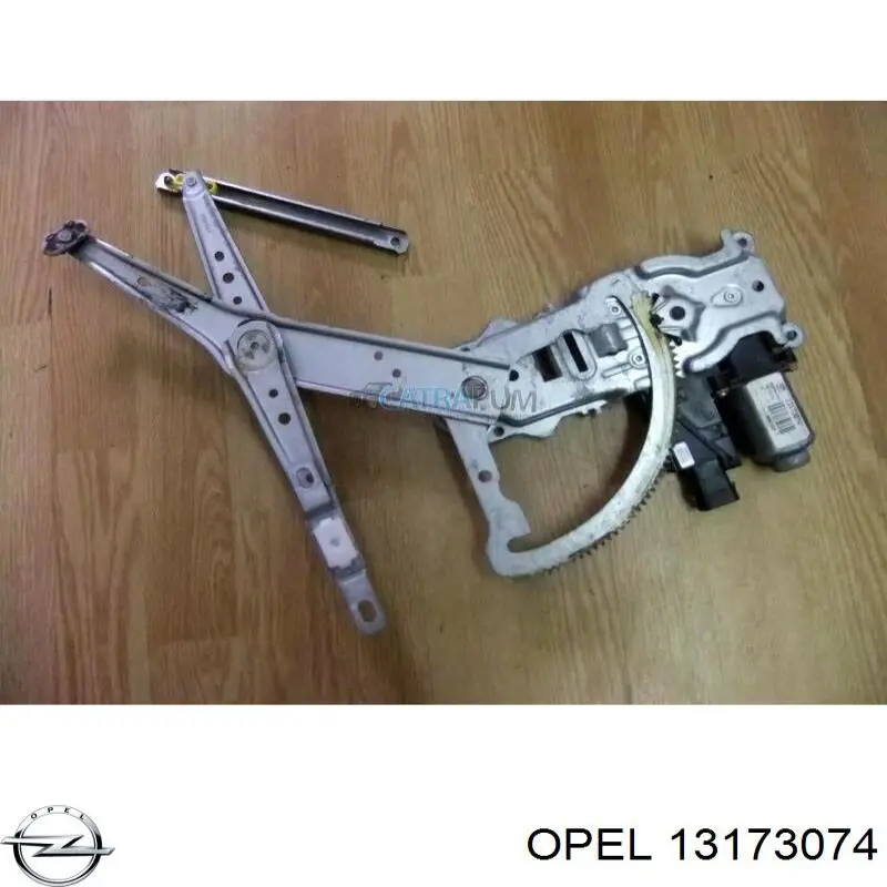 13173074 Opel механізм склопідіймача двері передньої, правої