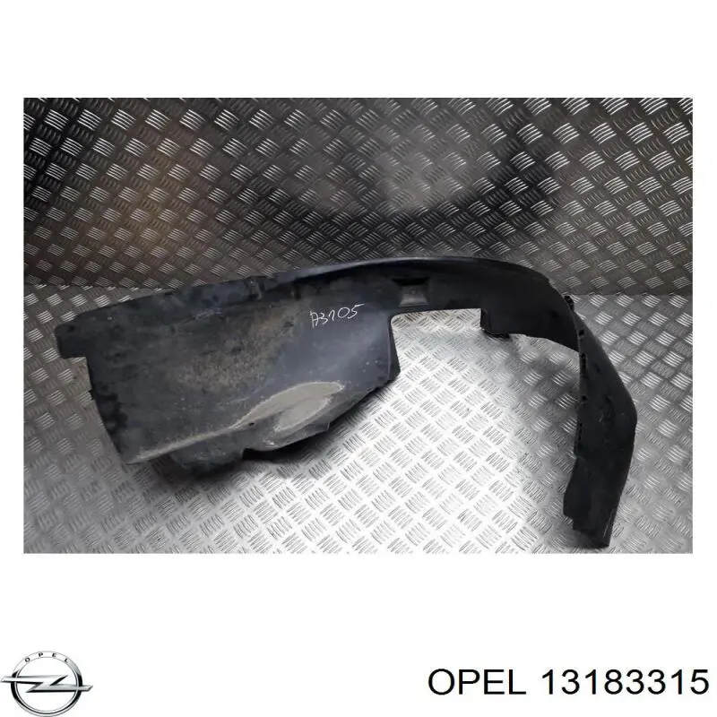 Купити 6101347 Opel Підкрилок передній лівий