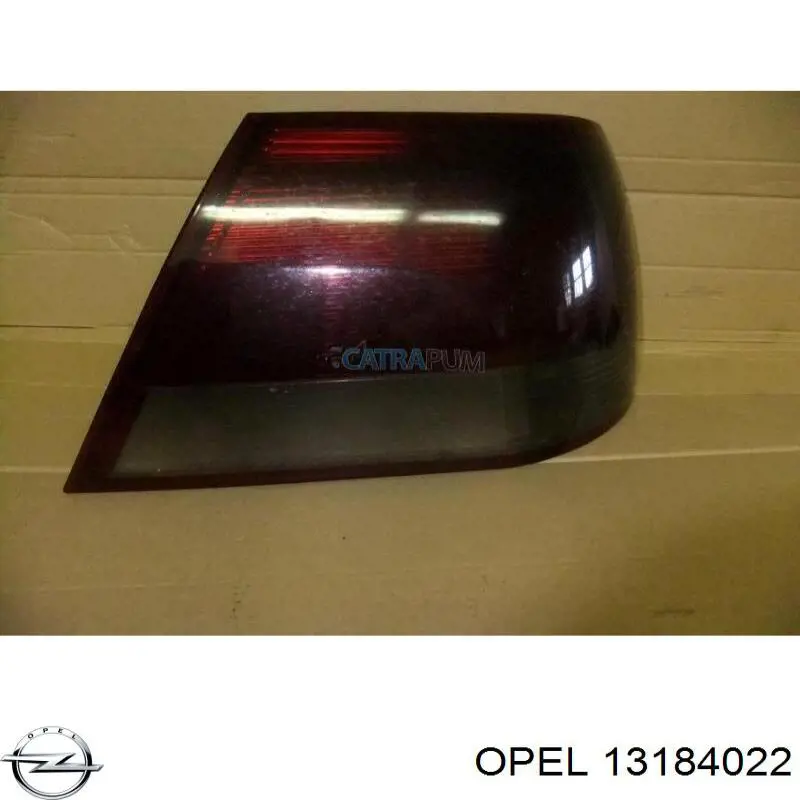 13184022 Opel Задній лівий зовнішній ліхтар