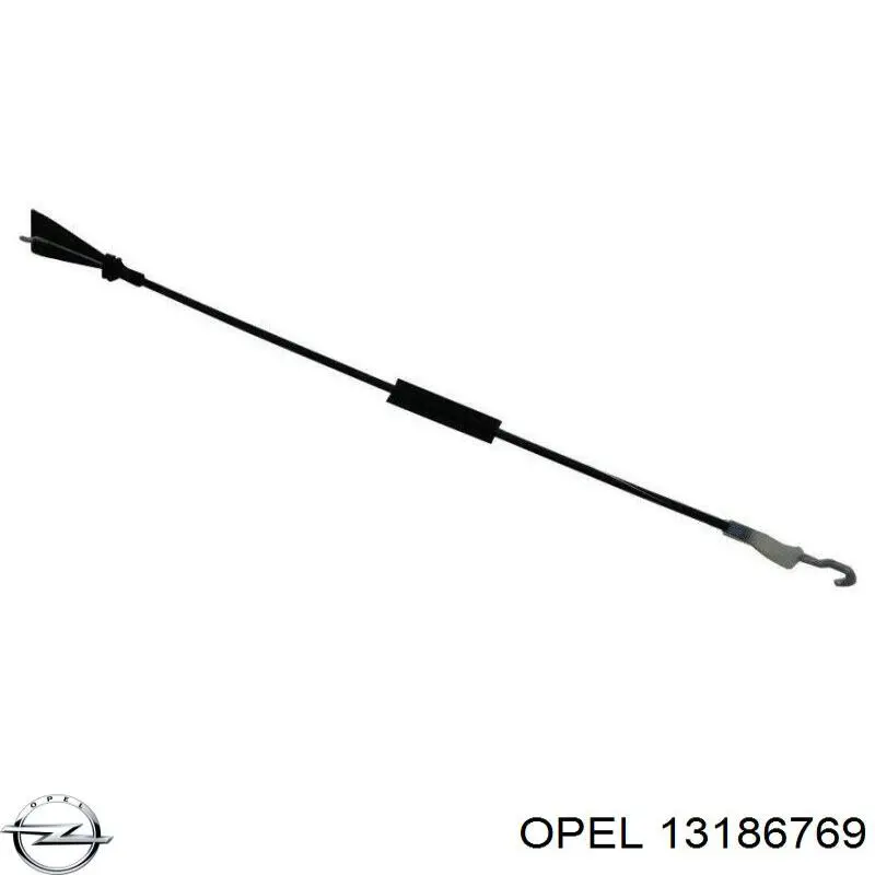 Трос/тяга відкривання замка дверей задньої Opel 13186769 ціна, від 9.18 USD