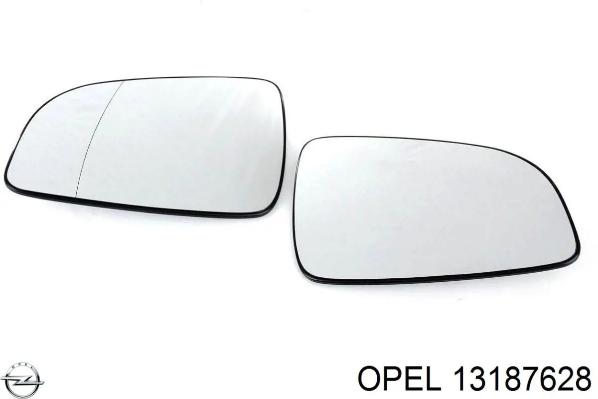 Купити 13187628 Opel Скло дзеркала заднього виду, правого