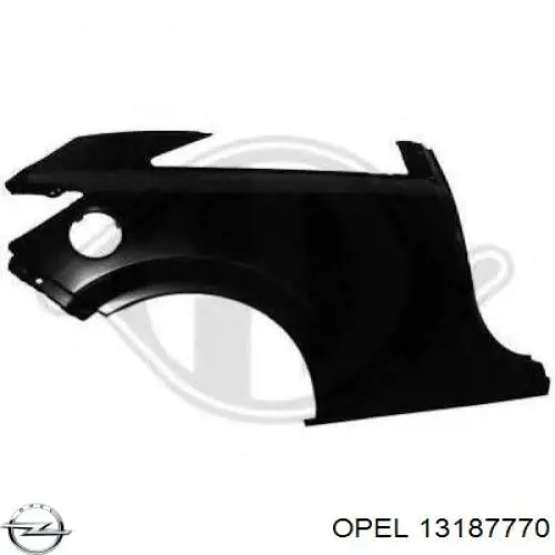 Крило заднє Polcar 550983 ціна, від 360.26 USD