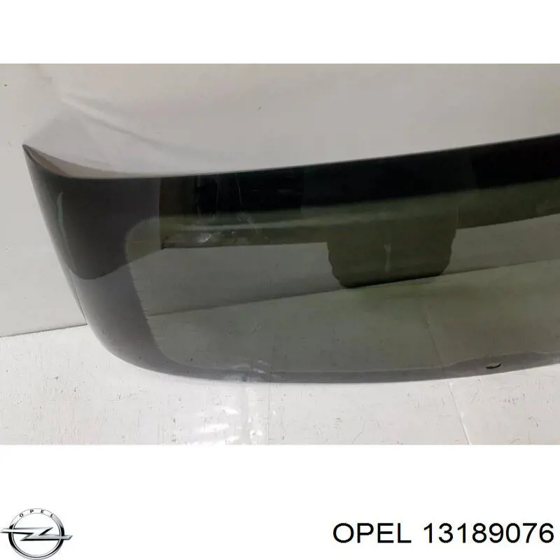 0162556 Opel скло заднє, 3/5-й двері (ляди)