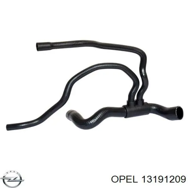 Купити 13191209 Opel Шланг/патрубок радіатора охолодження, нижній