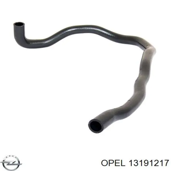 Шланг/патрубок радіатора охолодження, верхній Opel 13191217 ціна, від 4.87 USD