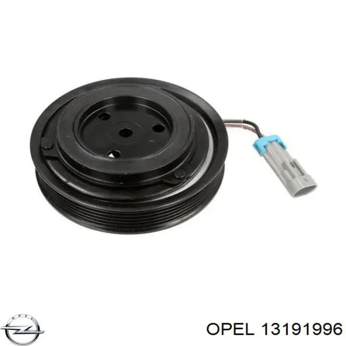 Компресор кондиціонера 13191996 Opel