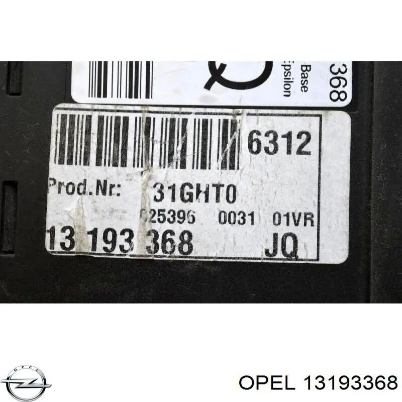  Opel 13193368