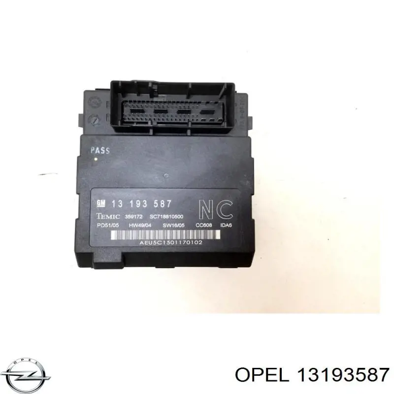  Opel 13193587 ціна, від 38.81 USD