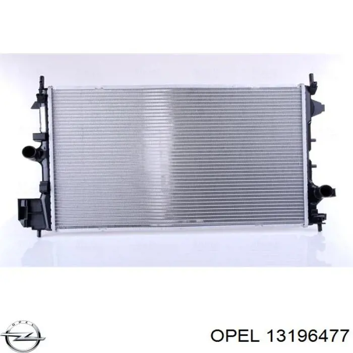 Радіатор основний Opel 13196477 ціна, від 91.21 USD
