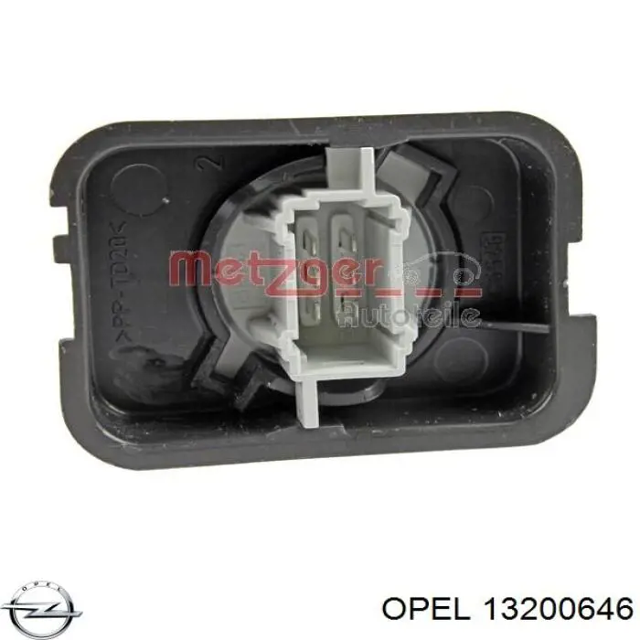 13200646 Opel резистор (опір пічки, обігрівача салону)