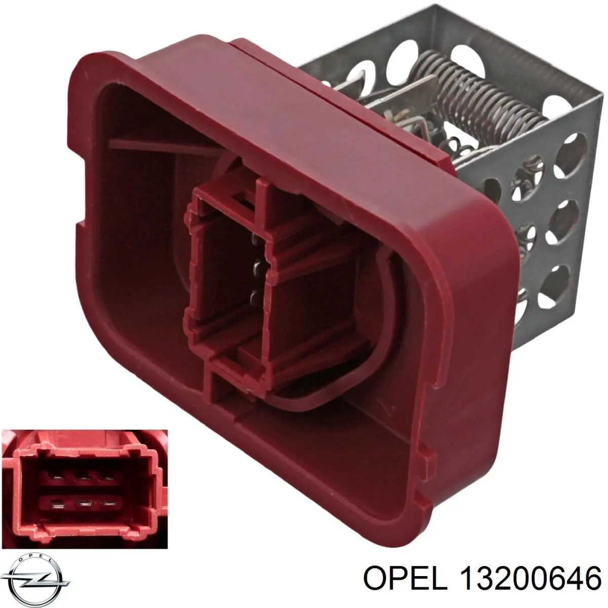13200646 Opel Регулятор оборотів пічки