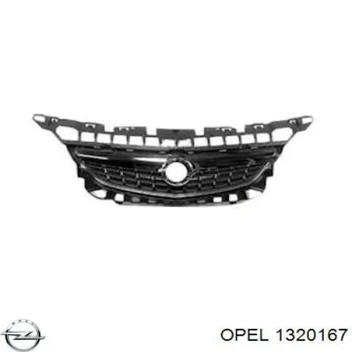 Решітка радіатора OPL09AS016 Dega