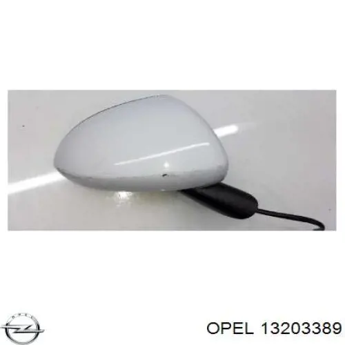 Праве бічне дзеркало Opel 13203389 ціна, від 48.66 USD