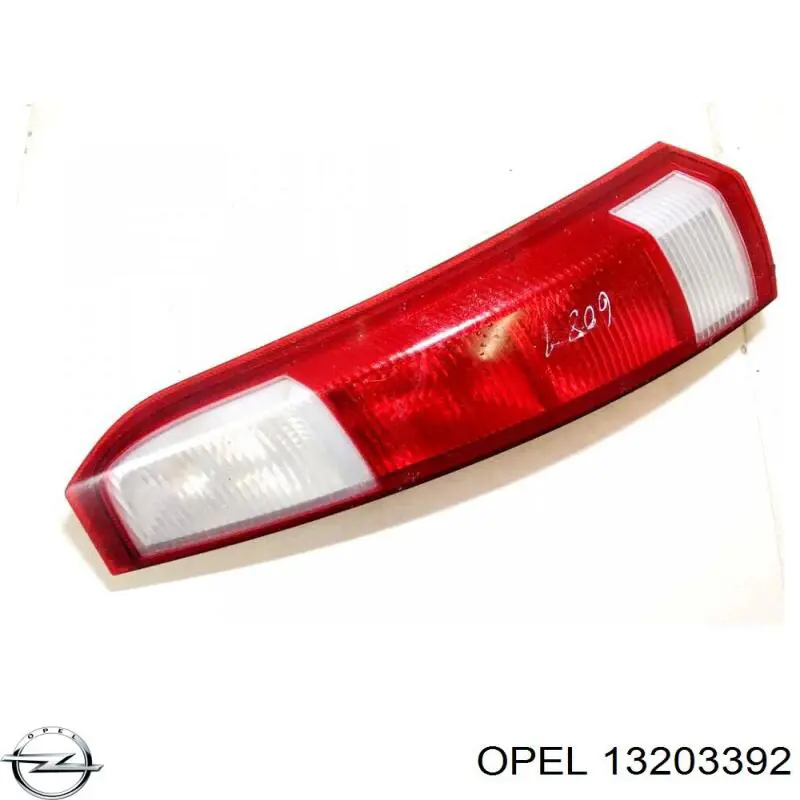 Задня права фара 13130028 General Motors
