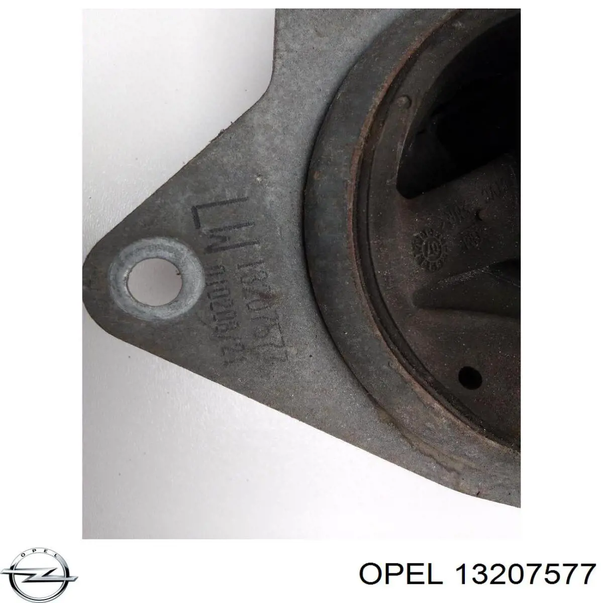 Подушка (опора) двигуна, ліва Opel 13207577