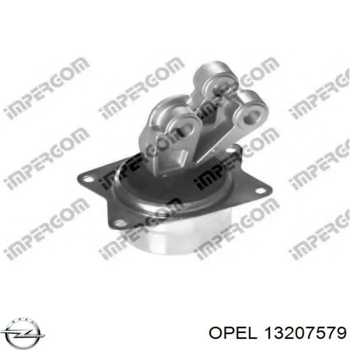 Подушка (опора) двигуна, ліва OPEM149 Kautek