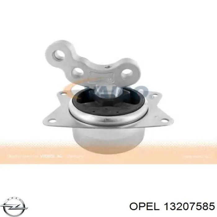 Подушка (опора) двигуна, ліва 13207585 Opel