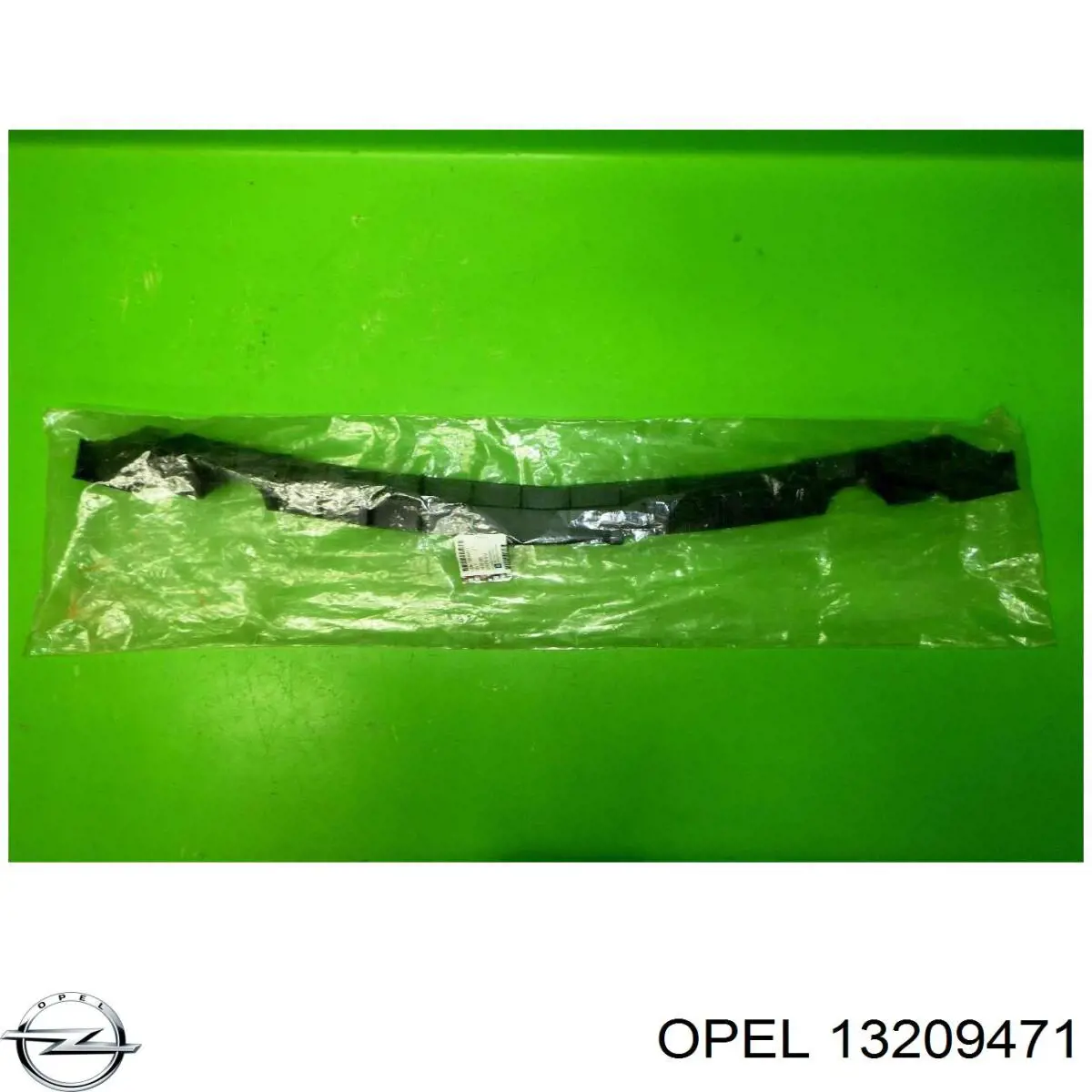13209471 Opel Заглушка бампера буксирувального гака, передня