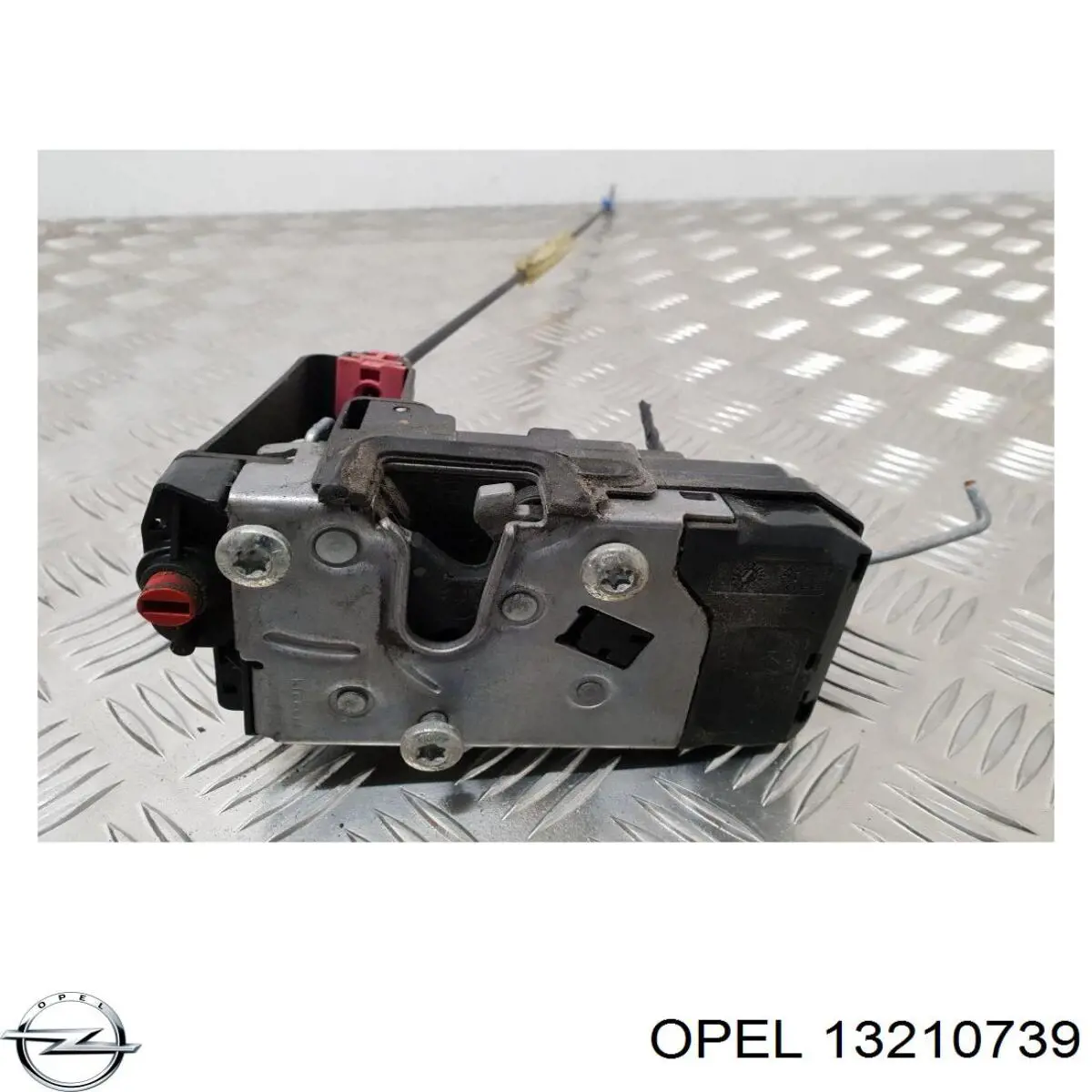 Замок задньої дверї, правої Opel 13210739 ціна, від 31.67 USD