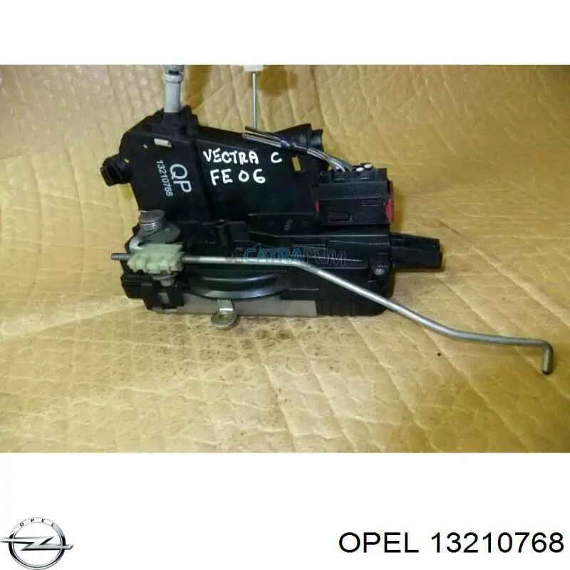 Купити 13210768 Opel Замок передньої лівої двері