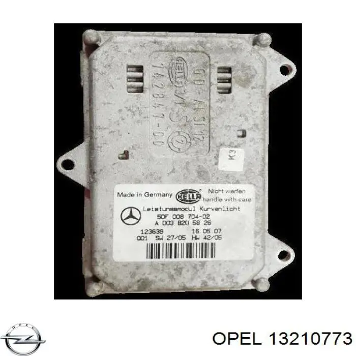  Opel 13210773 ціна, від 152.28 USD